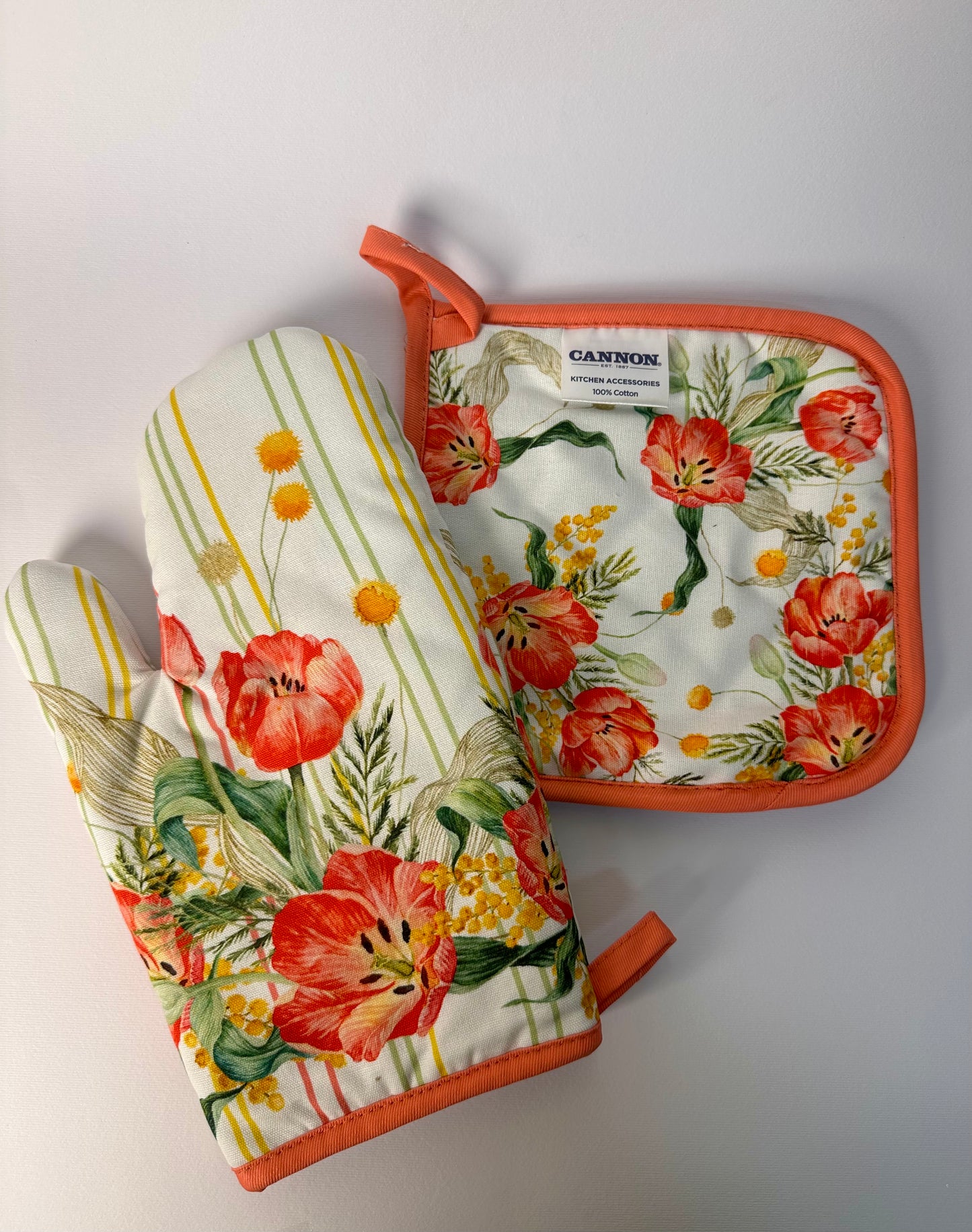POT HOLDER+OVEN GLOVE