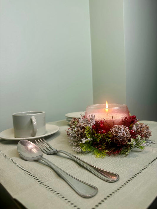 Table Set up Napkins